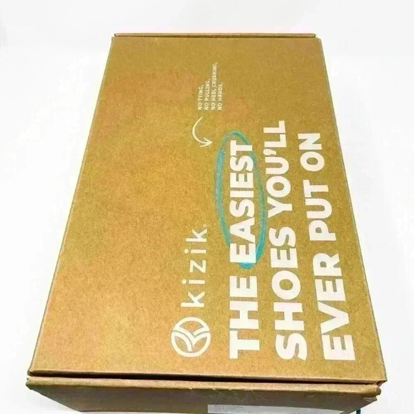 BRAND NEW IN BOX Kizik Milan Men's Sneaker Mist Grey and White Color Multiple - Picture 7 of 12